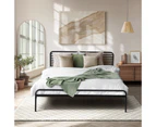 Oikiture Metal Bed Frame Double Size