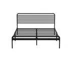 Oikiture Metal Bed Frame Double Size