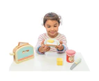 9pc Le Toy Van Honeybake Toaster Set Wooden Toy Kids/Children Pretend Play 3y+