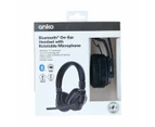 Bluetooth Headset with Microphone - Anko - Black