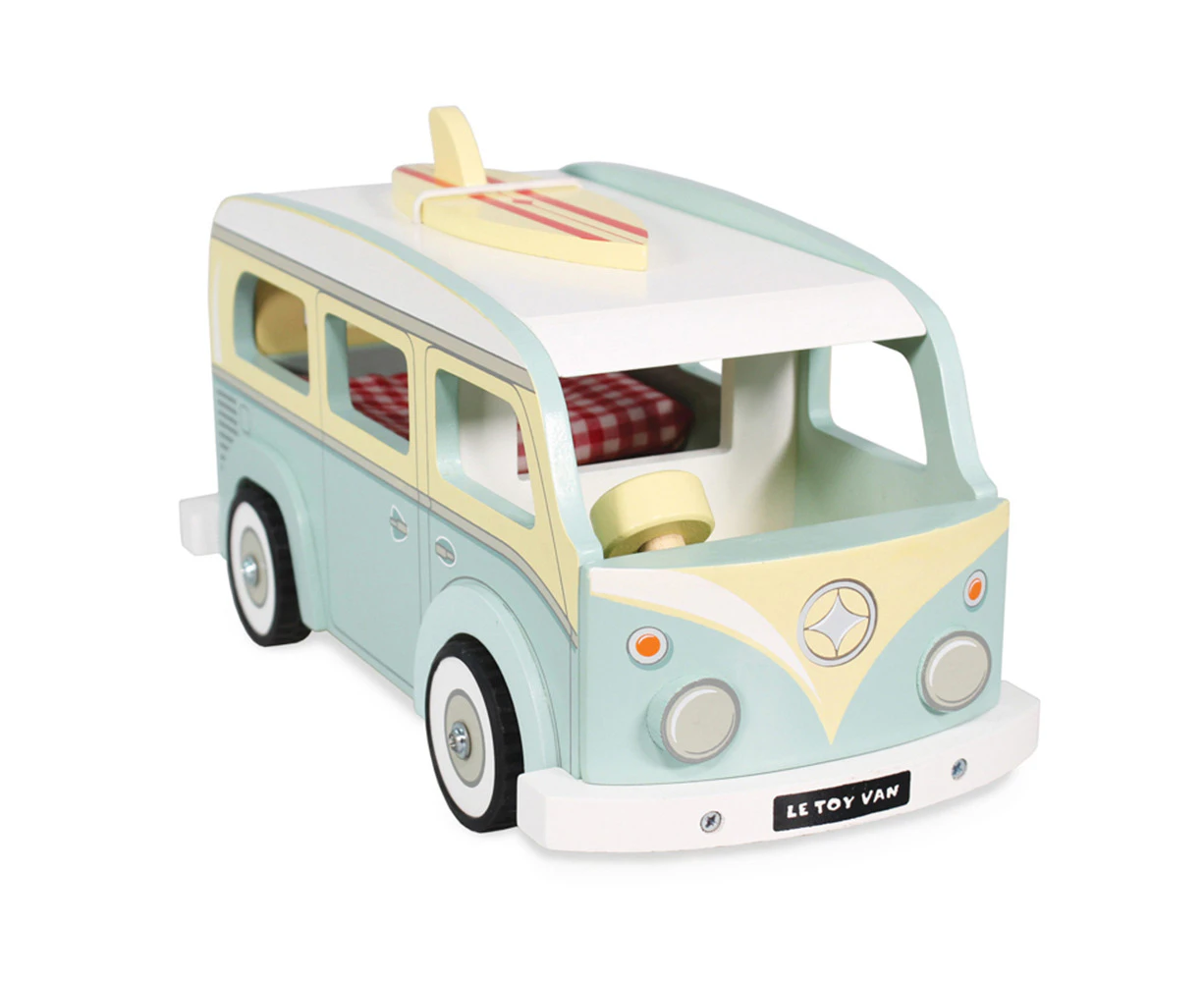 Le Toy Van 26cm Daisylane Holiday Campervan Vehicle Wood Toy Kids/Children 3y+