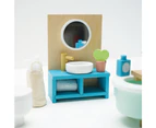 Le Toy Van Daisylane Bathroom Kids/Children Wooden Interactive Toy Play Set 3y+