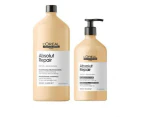 L'Oreal Professional Serie Expert Gold Quinoa Protein Absolut Repair Shampoo 1.5L & Conditioner 750ML Duo Pack