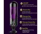 EASY LOVE First Class 4D Automatic Telescopic Rotating Male Masturbator