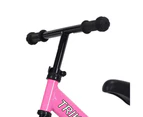 Trike Star 12" Balance Bike Kids/Children 2y+ Ride On Bicycle Wheels Toy Pink