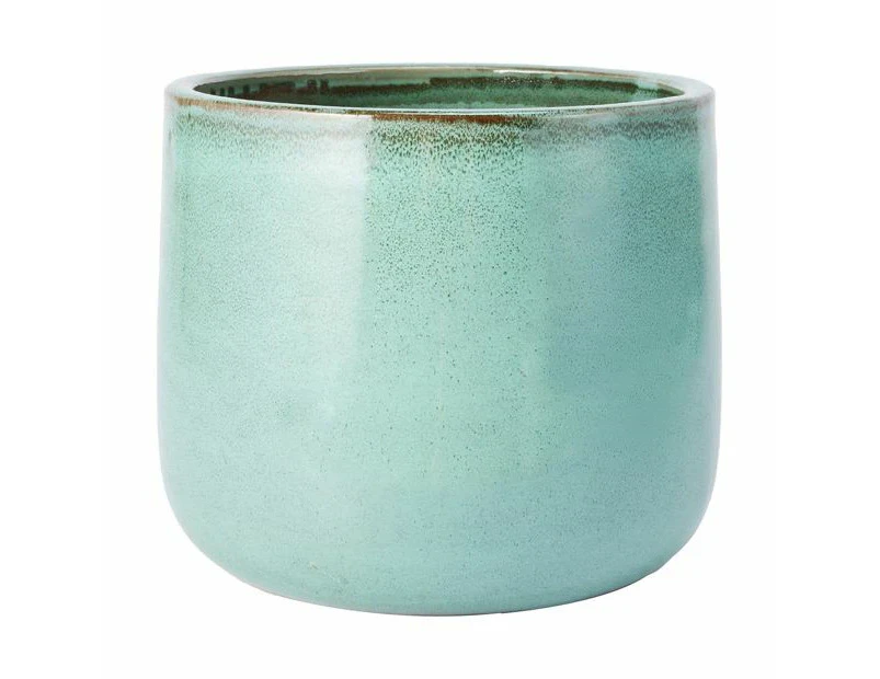 Glazed Teal Pot - Anko