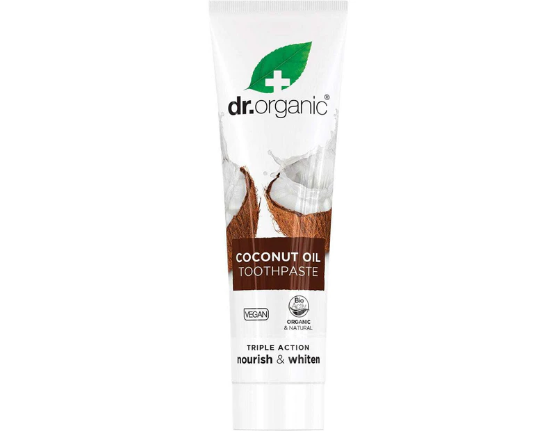 Toothpaste Organic Virgin Coconut Oil - 100mL