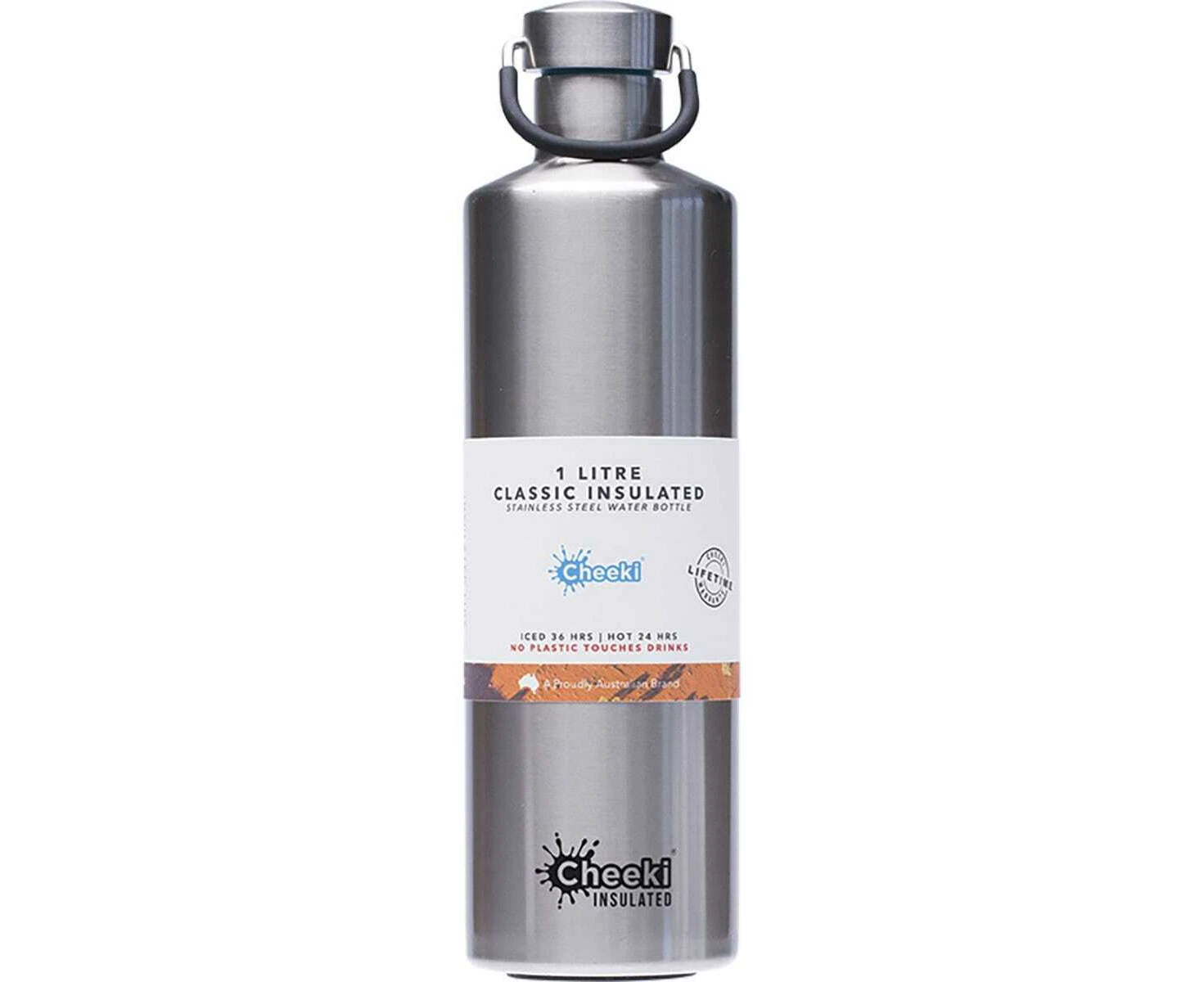 Classic Stainless Steel Insulated Bottle (Silver) - 600mL