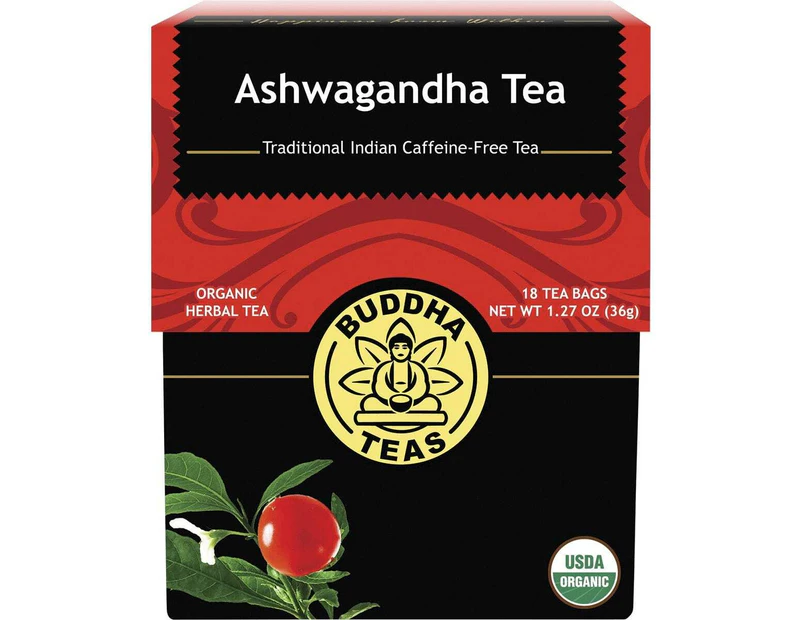 Organic Ashwagandha Tea Bags x18