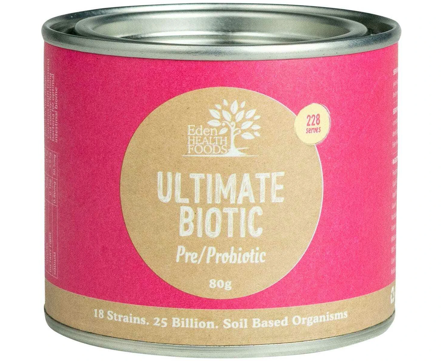 Ultimate Biotic Pre/Probiotic 25 Billion Friendly Bacteria - 80g