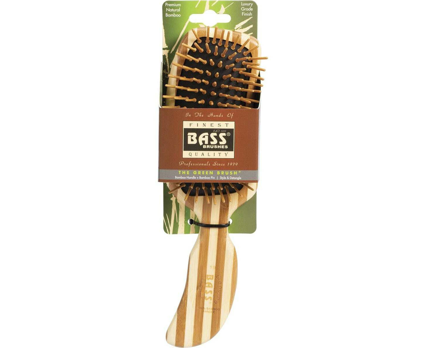 Bass Bamboo Styling Hair Brush - S Shape