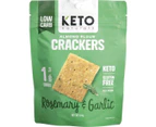 Rosemary & Garlic Almond Flour Crackers (8x64g)