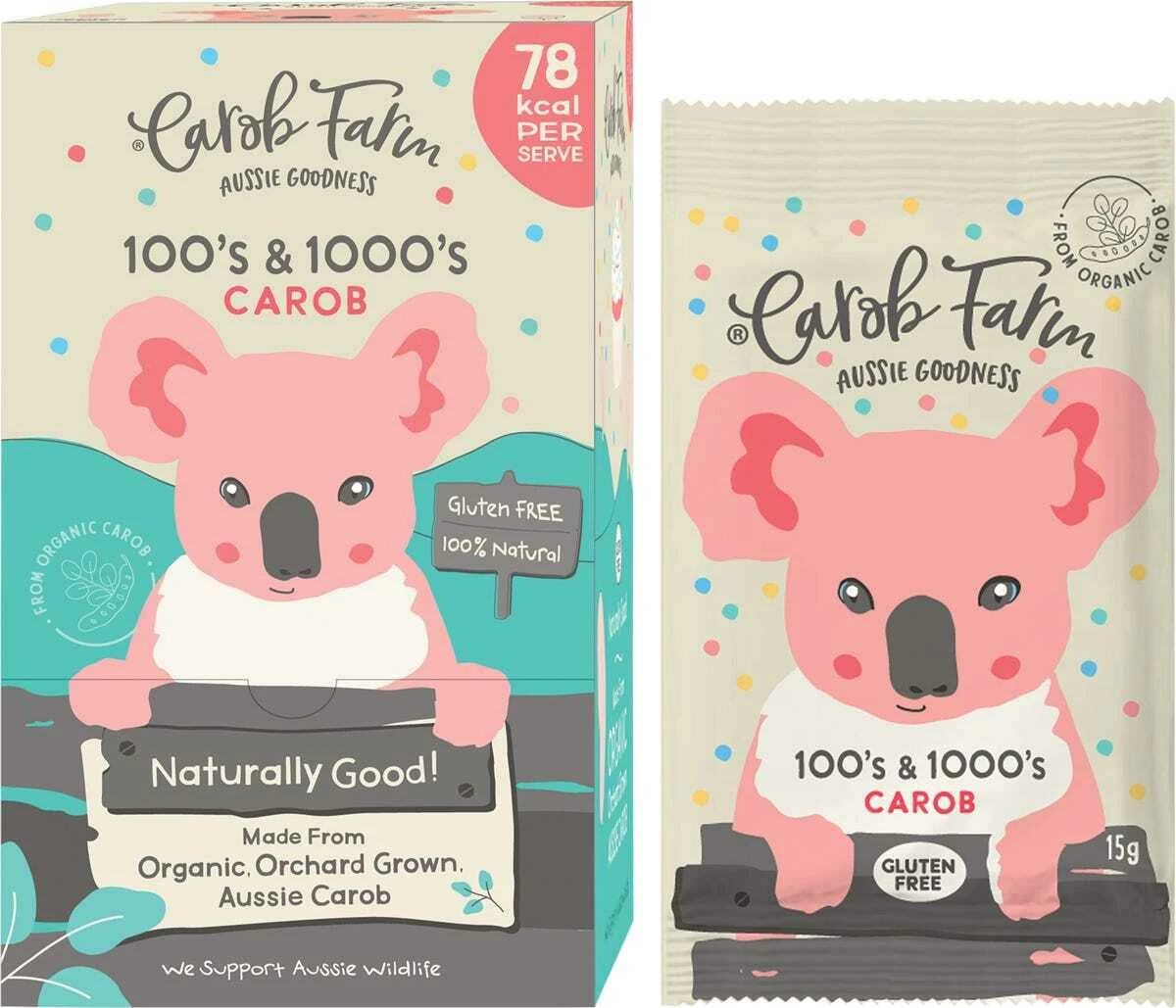 100's & 1000's Carob Koala Bars (50x15g)