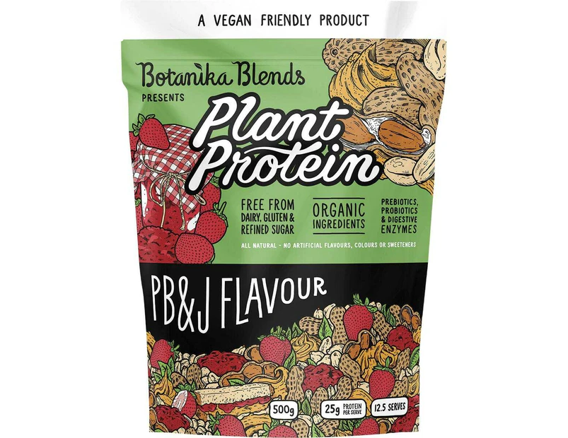 Vegan Plant Protein - PB & J 500g