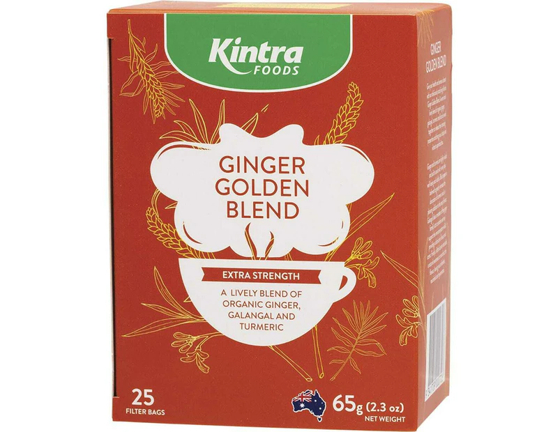 Ginger Golden Blend Hebal Tea Bags x25