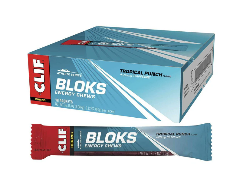 BLOKS Energy Chews - Tropical Punch (18x60g)