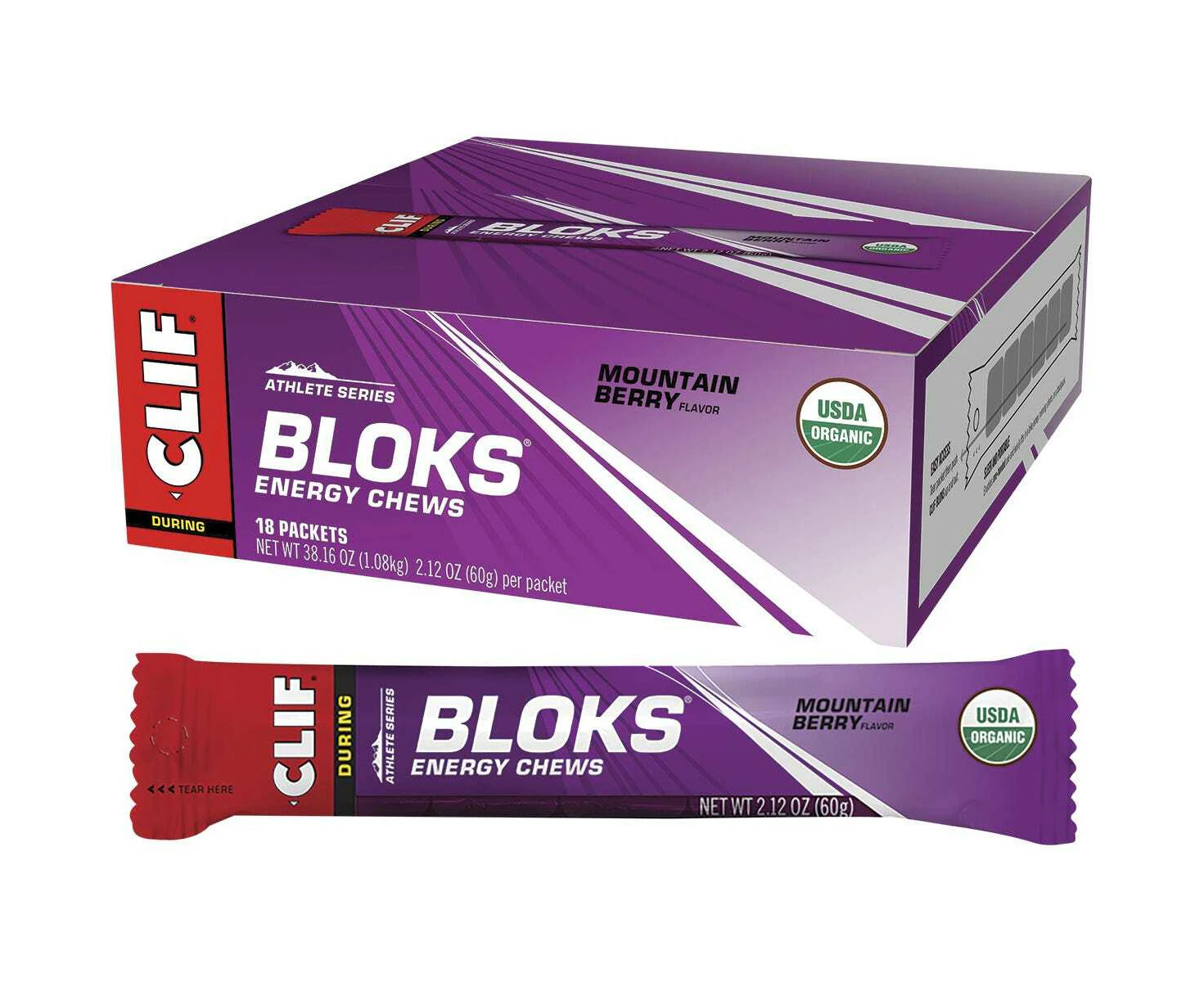 BLOKS Energy Chews - Mountain Berry (18x60g)