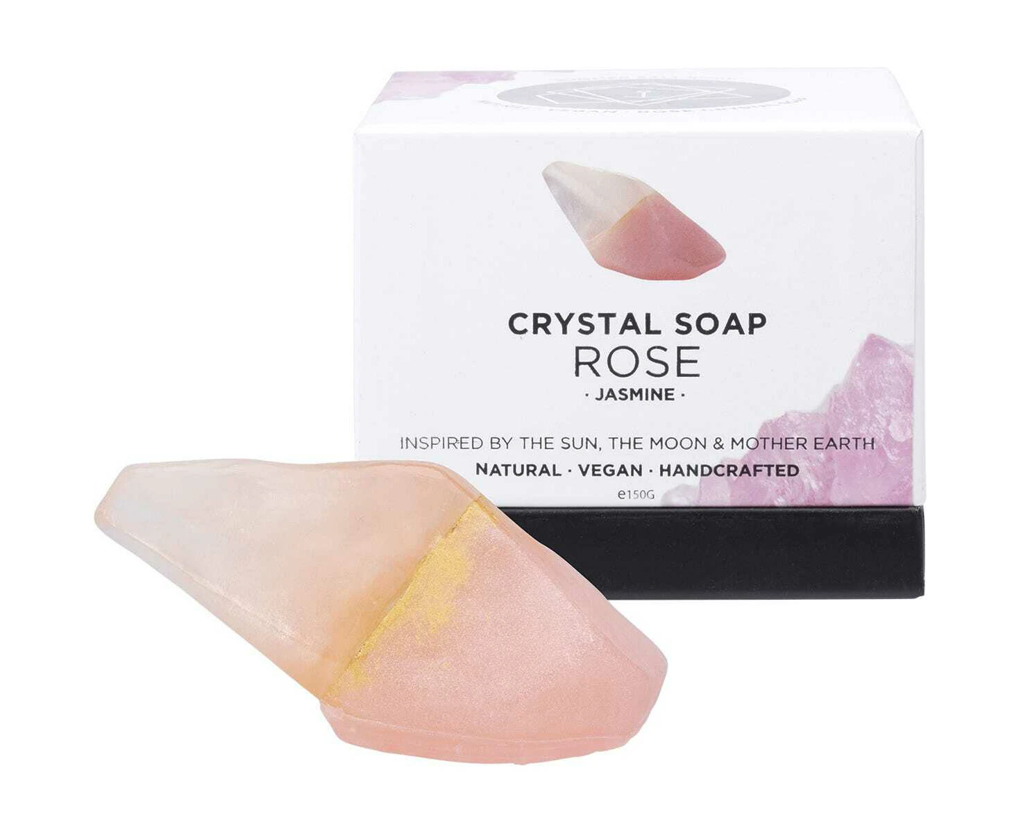 Summer Salt Body Crystal Soap Rose Jasmine 150g