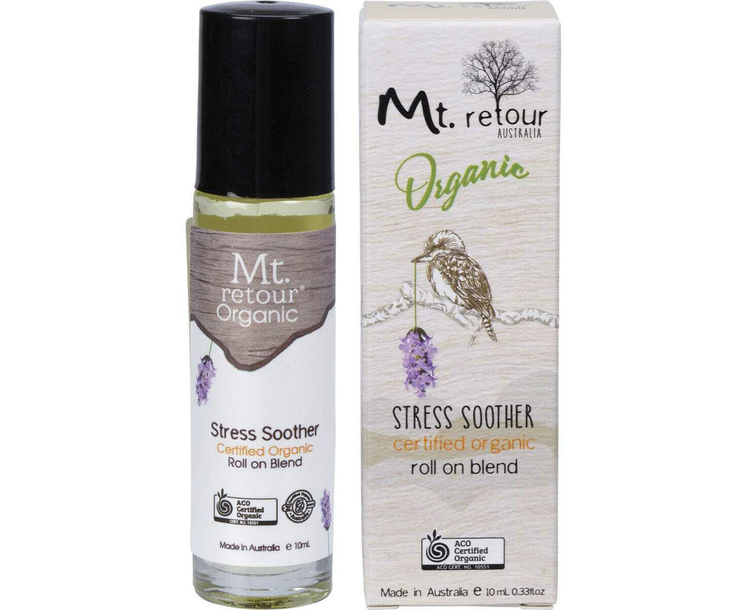 Certified Organic Roll-On Blend (Stress Soother Blend) - 10mL