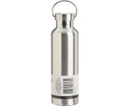 Insulated Stainless Steel Bottle - Brushed Stainless 750ml