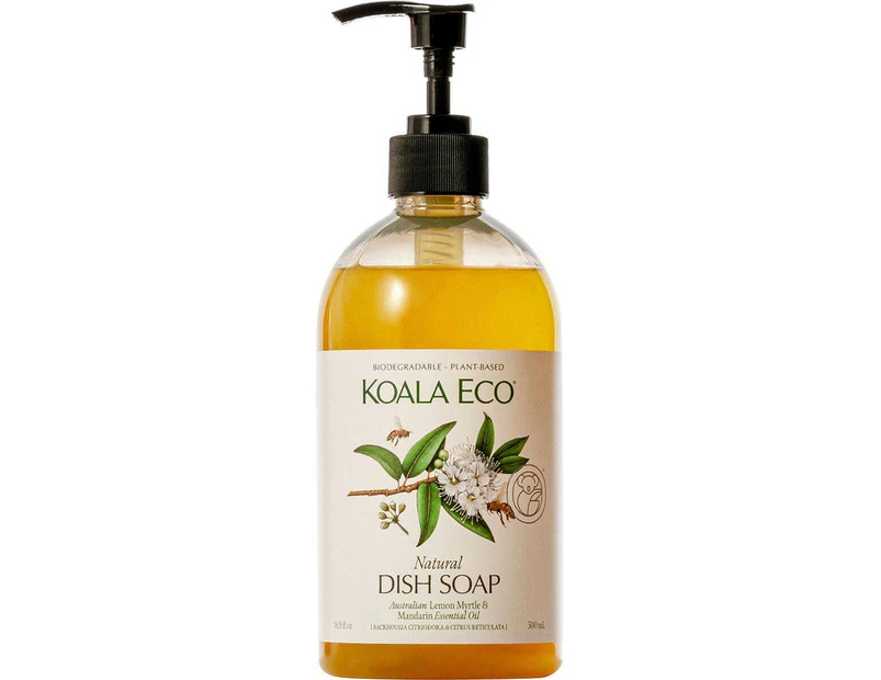 Natural Dish Soap - Lemon Myrtle Mandarin 500ml