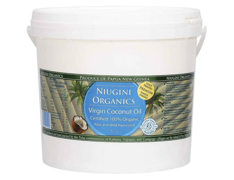 Organic Virgin Coconut Oil 5L