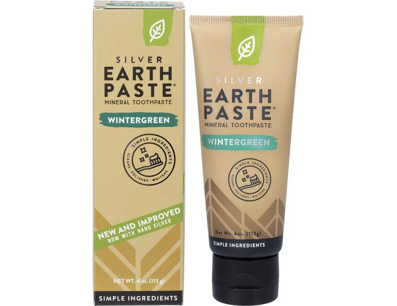 Redmond Earthpaste - Toothpaste With Silver Wintergreen - 113g