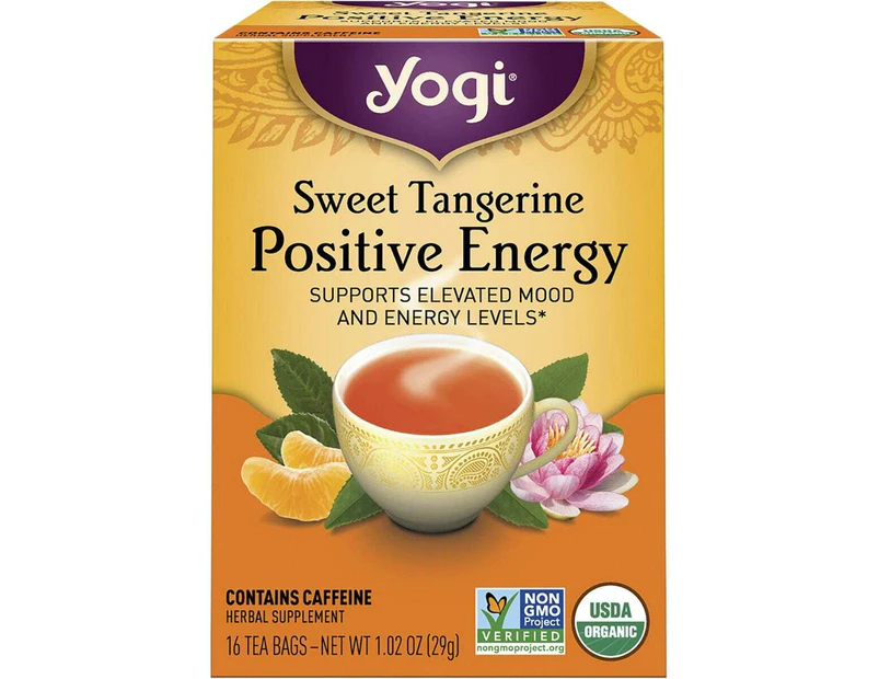 Positive Energy Herbal Tea Bags x16