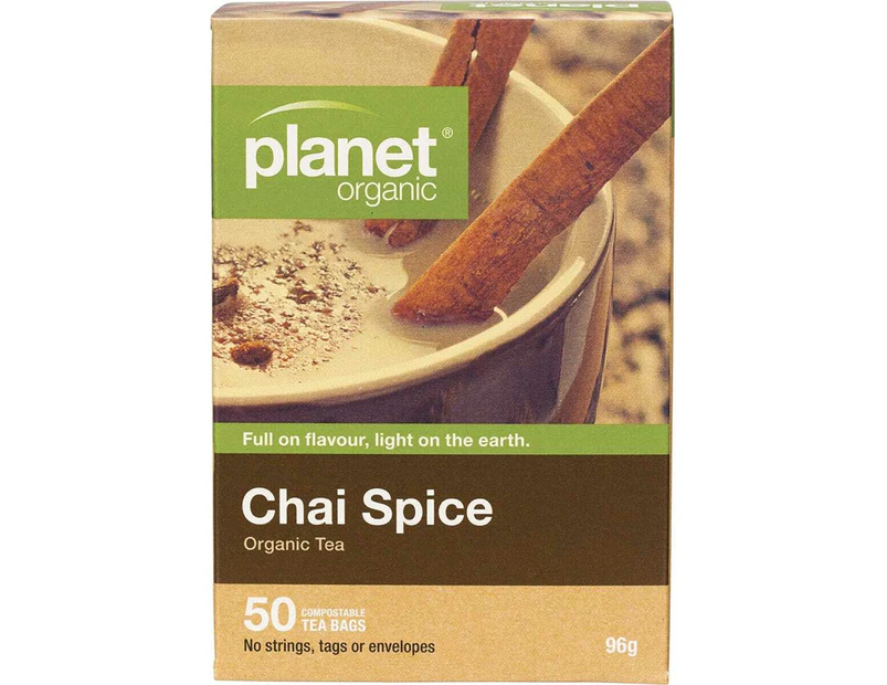 Organic Tea Bags - Chai Spice x50
