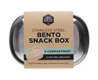 Stainless Steel Snack Box - 3 Compartments