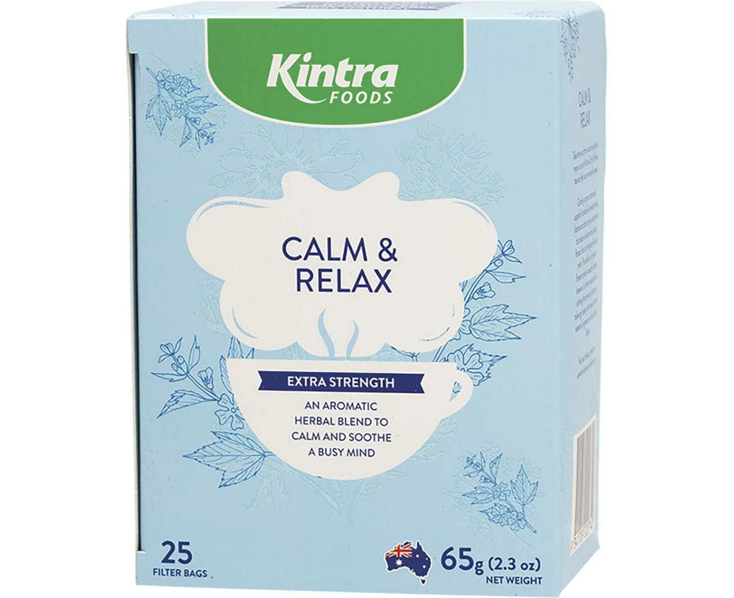 Herbal Tea Bags, 25 Pieces (Calm & Relax)