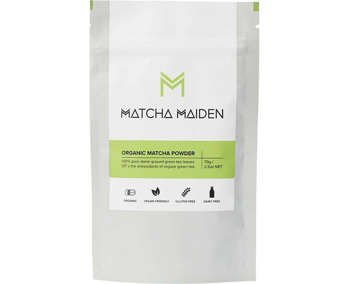 Matcha Green Tea Powder 100% Pure Stone Ground - 70g