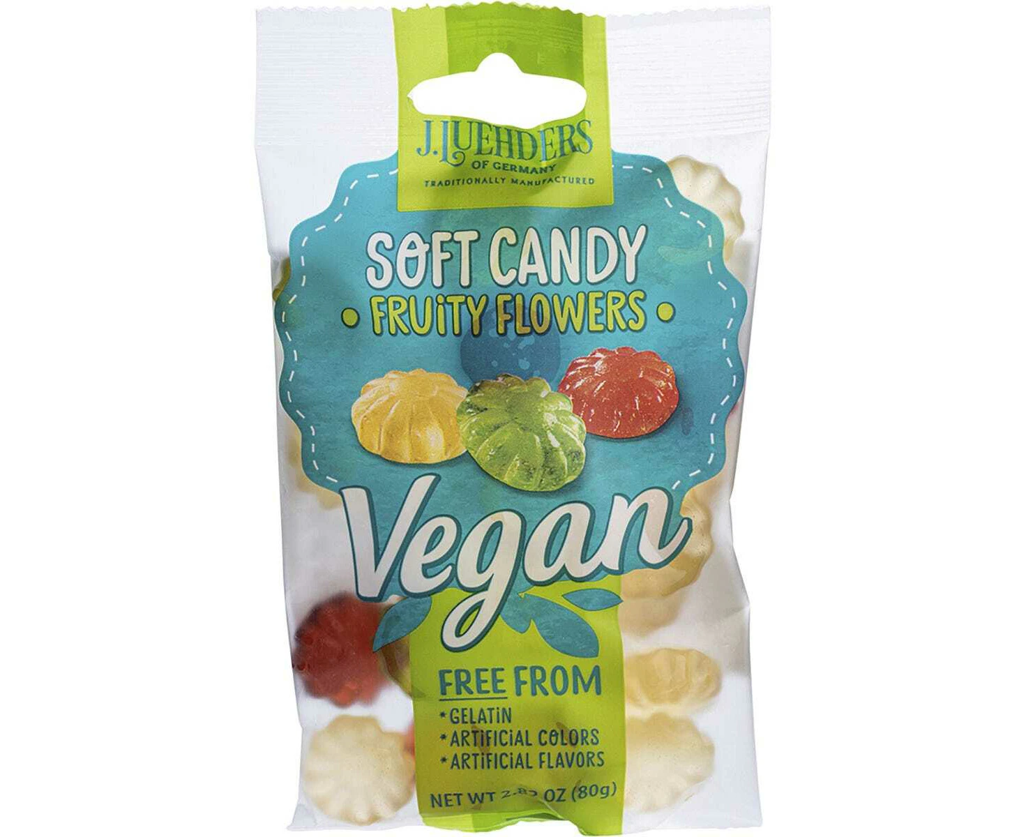 Soft Vegan Candy - Fruity Flowers (10x80g)