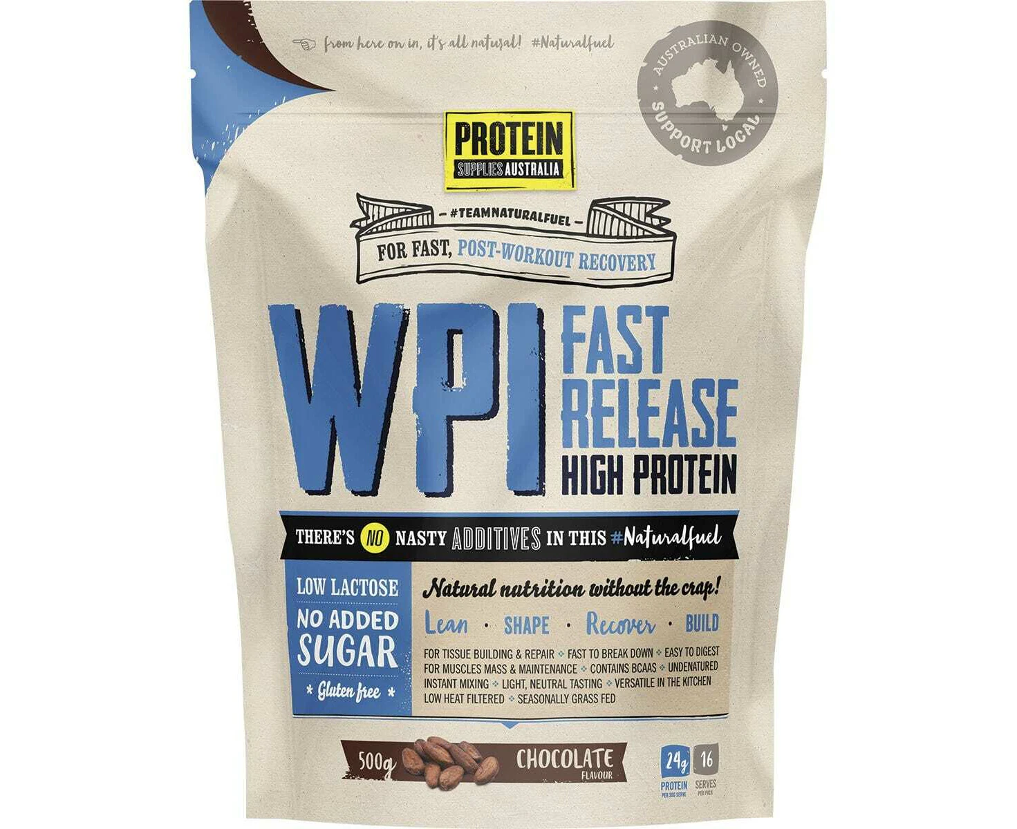 WPI Whey Protein Isolate (Chocolate) - 500g