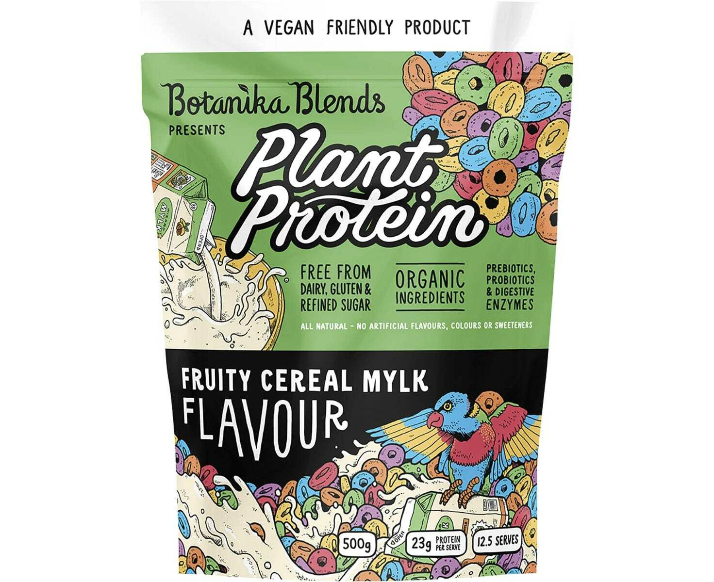 Plant Protein (Fruity Cereal Mylk) - 500g