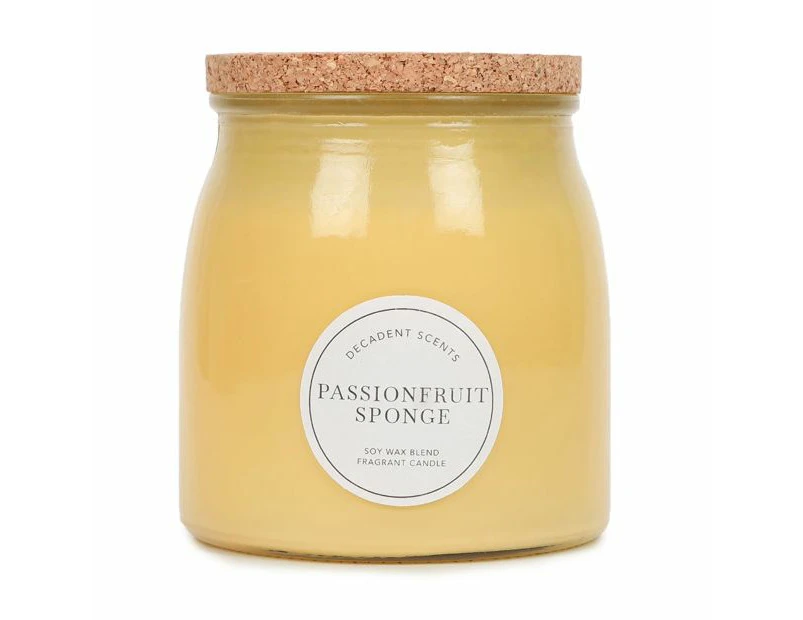 Decadent Scents Fragrant Candle, Passionfruit Sponge - Anko - Multi