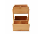 2 Tier Bamboo Storage - Anko