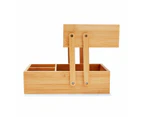 2 Tier Bamboo Storage - Anko