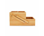 2 Tier Bamboo Storage - Anko