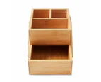 2 Tier Bamboo Storage - Anko