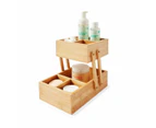 2 Tier Bamboo Storage - Anko