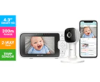 Oricom OBH430 4.3" Smart HD Nursery Pal Baby Monitor