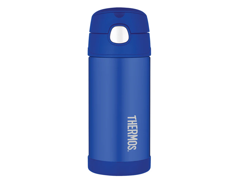 Thermos 355mL FUNtainer Vacuum Insulated Stainless Steel Drink Bottle - Blue