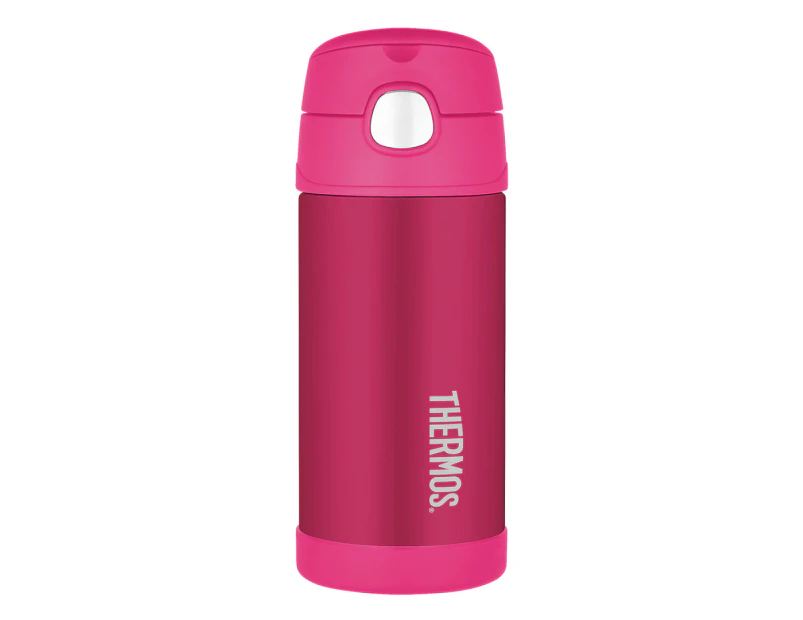 Thermos 355mL FUNtainer Vacuum Insulated Stainless Steel Drink Bottle - Pink