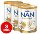 3 x Nestlé NAN SUPREMEpro 2 Premium Follow-On Formula 6-12 Months Powder 800g