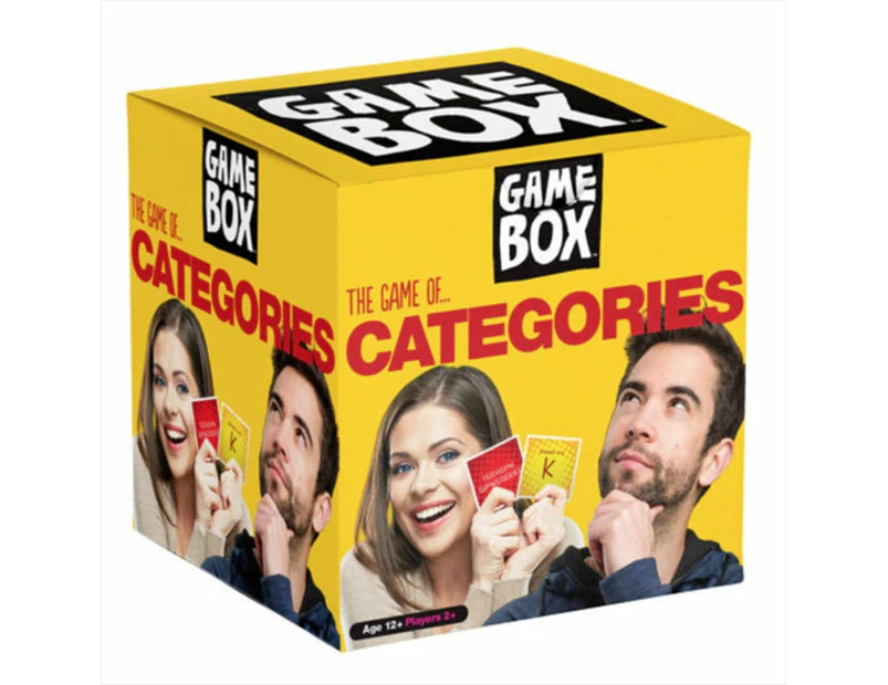 Game Of Categories Trivia Box