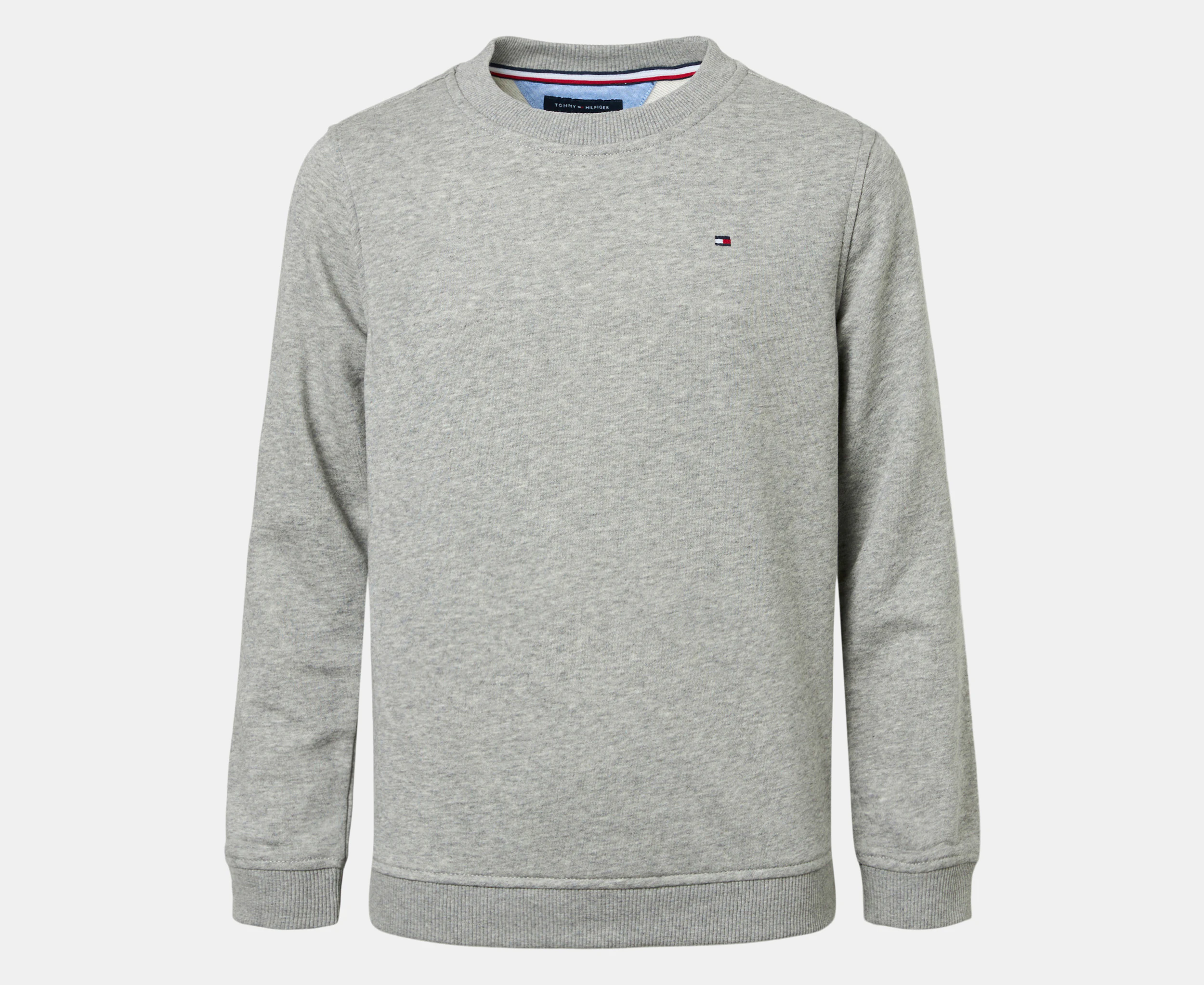 Tommy Hilfiger Boys' Jason Crew Sweatshirt - Grey Heather