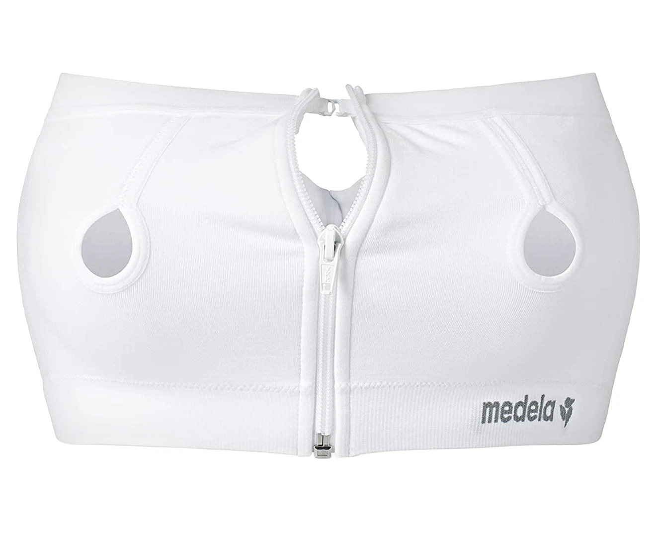 Medela Women's Easy Expression Bustier Bra - White