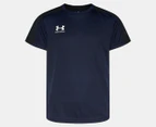 Under Armour Boys' UA Challenger Training Tee / T-Shirt / Tshirt - Navy/White