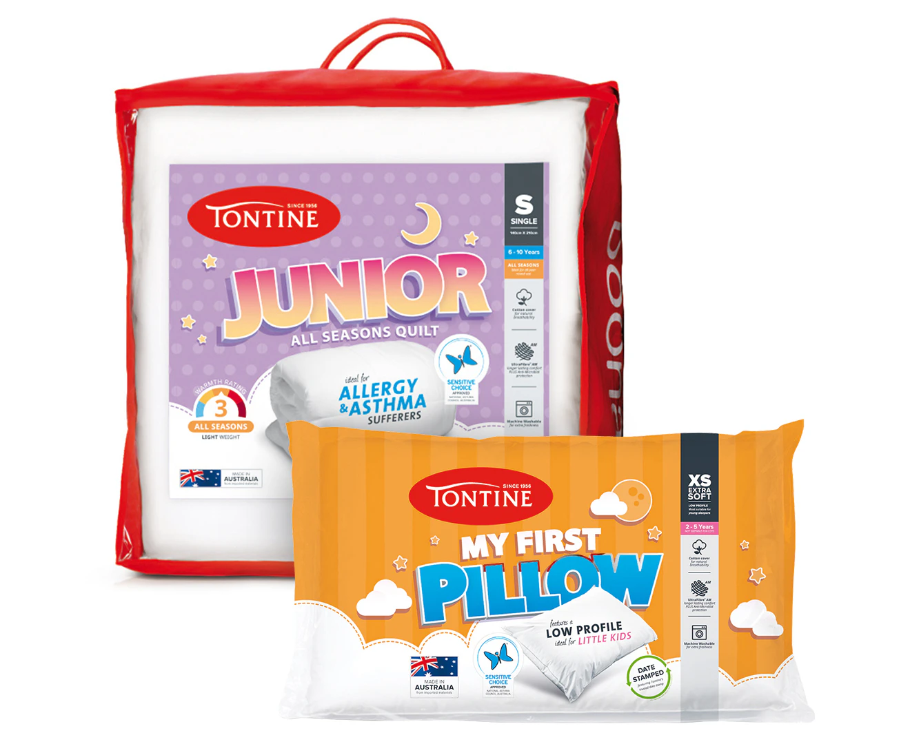 Tontine My First Pillow & Junior Quilt Bundle